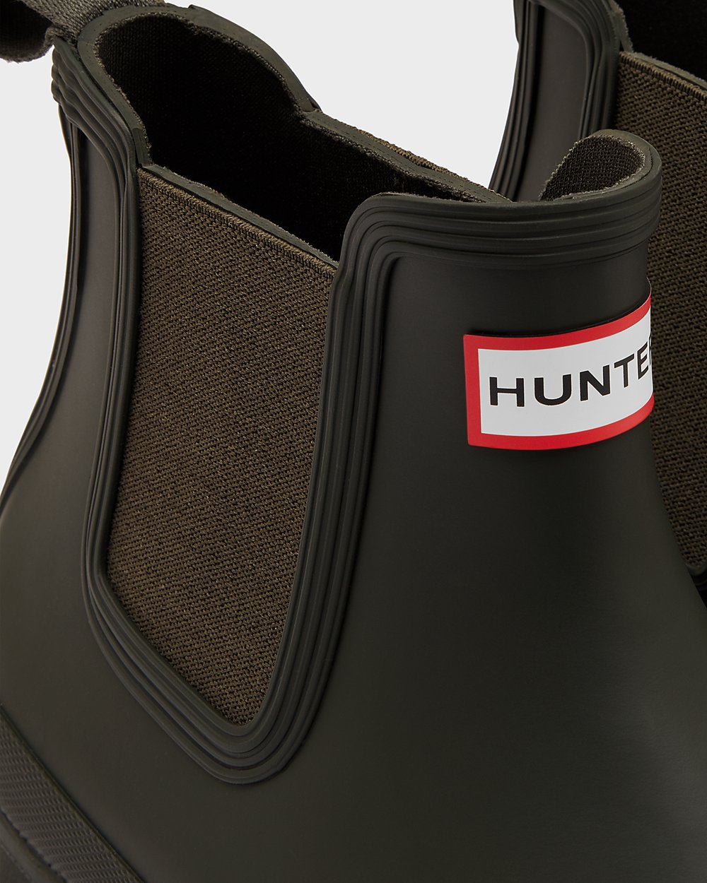 Botas Chelsea Hunter Homem Verde Escuro Oliva - Original - 91ULGONYH